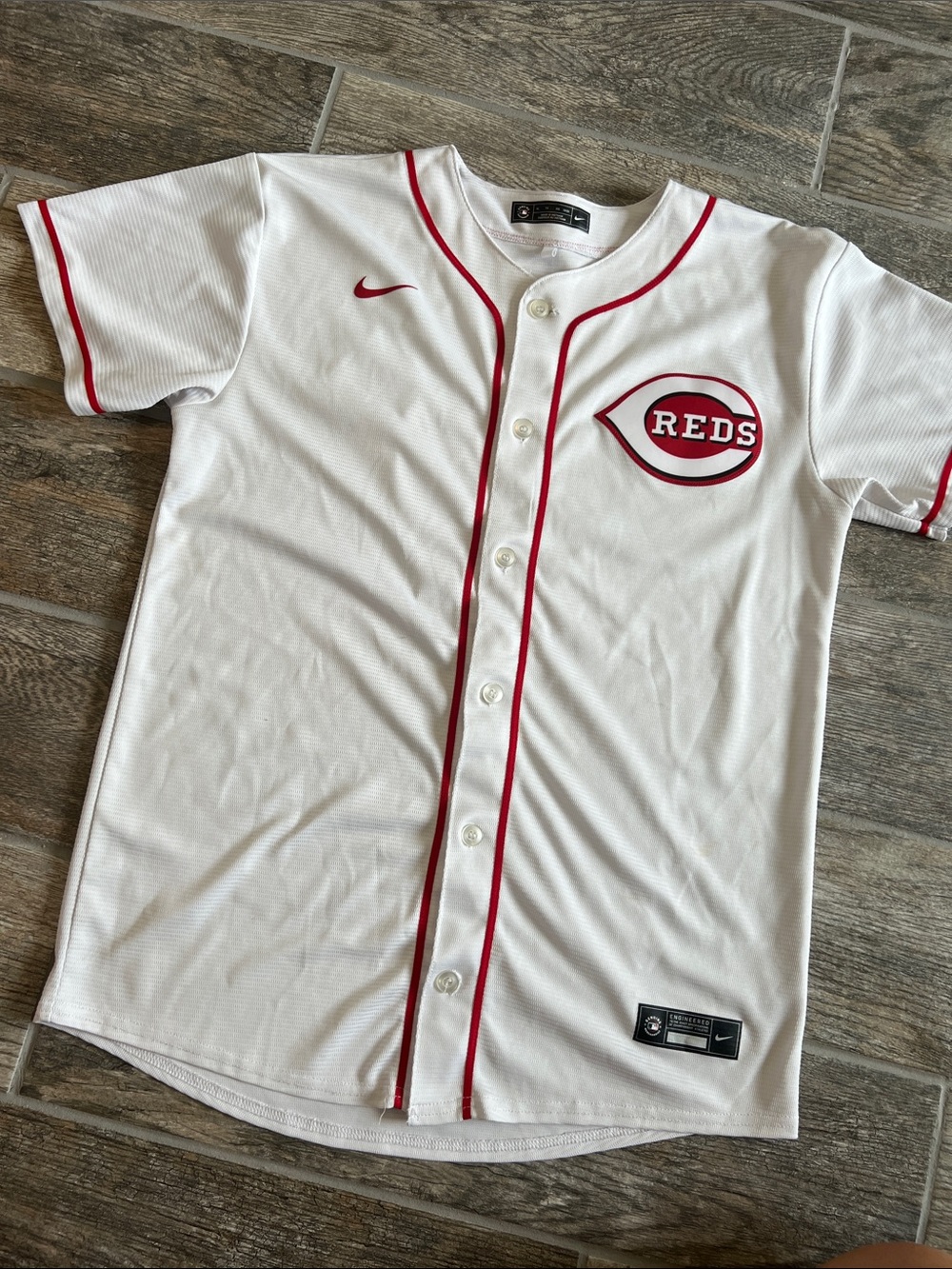 Cincinnati Reds Nike jersey youth XL Tyler Stephenson 37